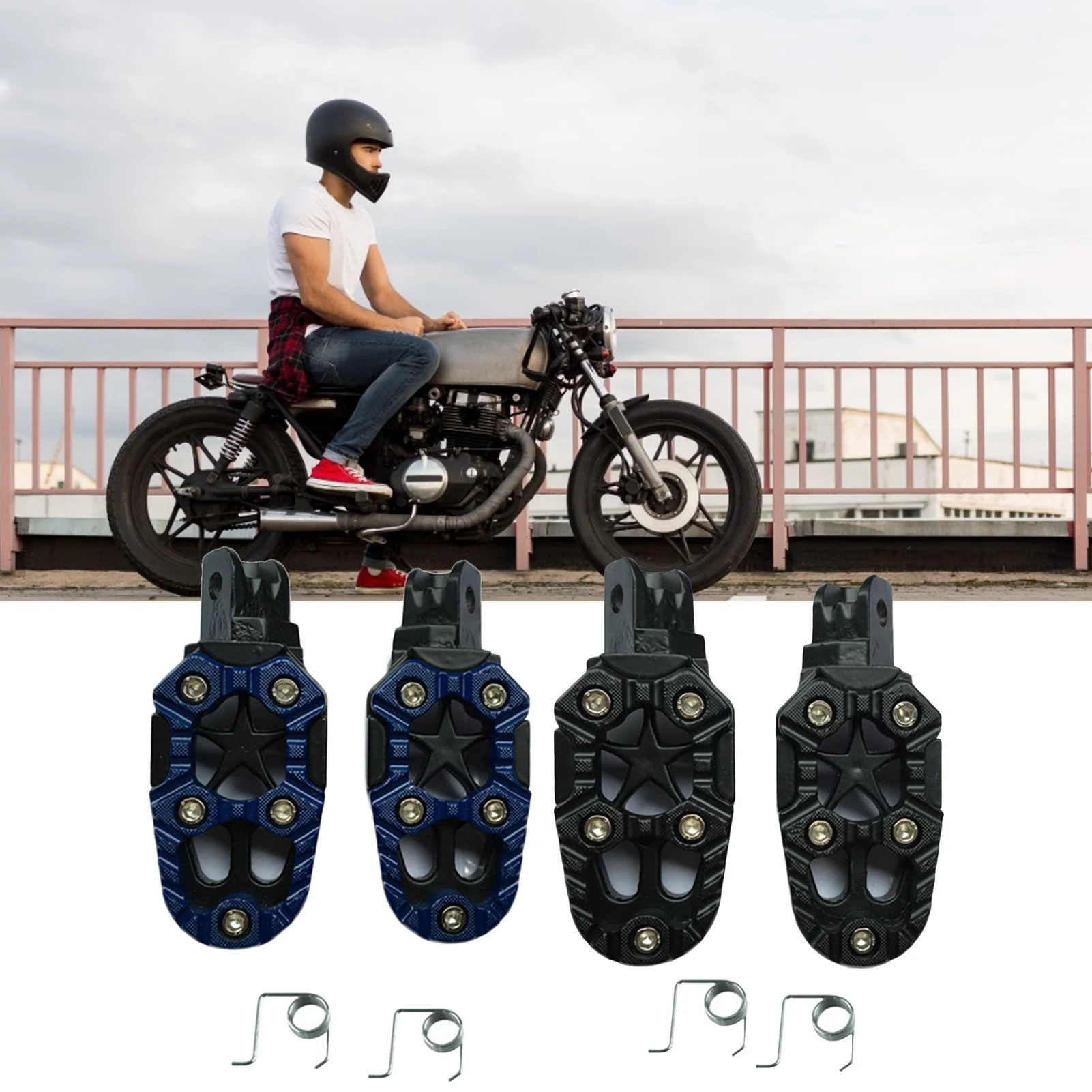 2 шт., простая установка, долговечные аксессуары для мотоцикла
2 шт., простая установка, долговечные аксессуары для мотоцикла