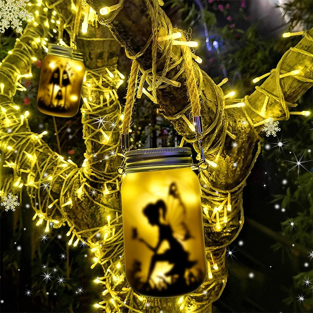 2 Pieces Of Outdoor Fairy Tale Solar Lantern Solar Mason Jar Fairy Light Waterproof Hanging Frosted Glass Solar Mason Jar Light
2 Pieces Of Outdoor Fairy Tale Solar Lantern Solar Mason Jar Fairy Light Waterproof Hanging Frosted Glass Solar Mason Jar Light