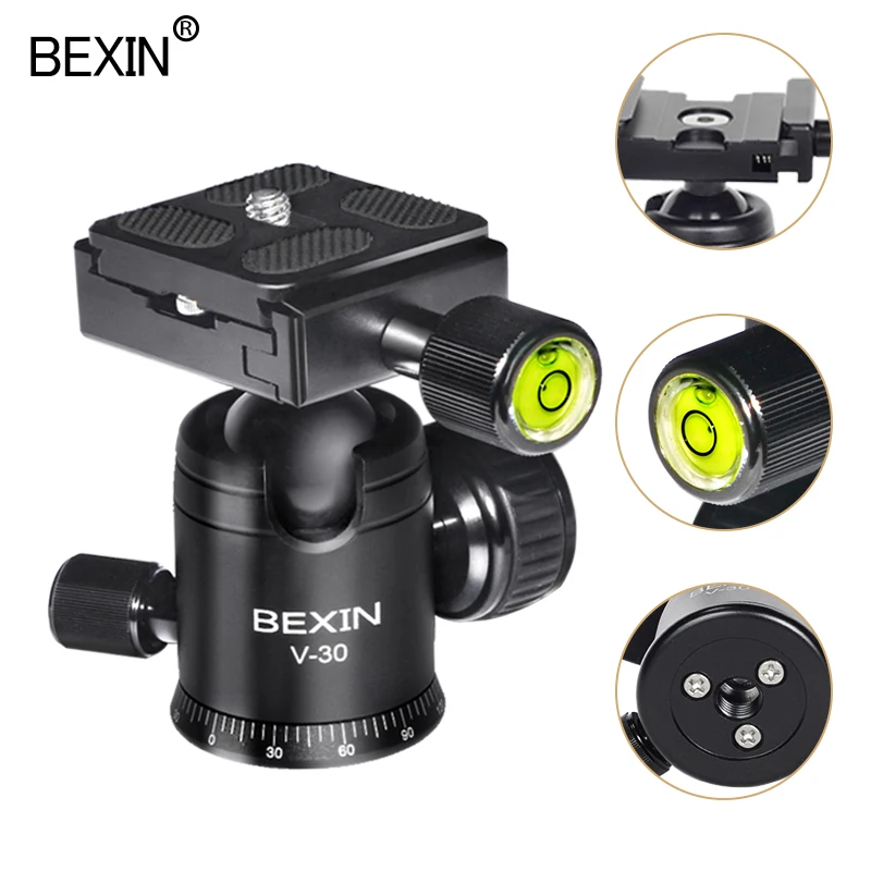 Головка для видеокамеры BEXIN, вращающаяся на 360 градусов панорамная головка для штатива dslr-камеры
Головка для видеокамеры BEXIN, вращающаяся на 360 градусов панорамная головка для штатива dslr-камеры