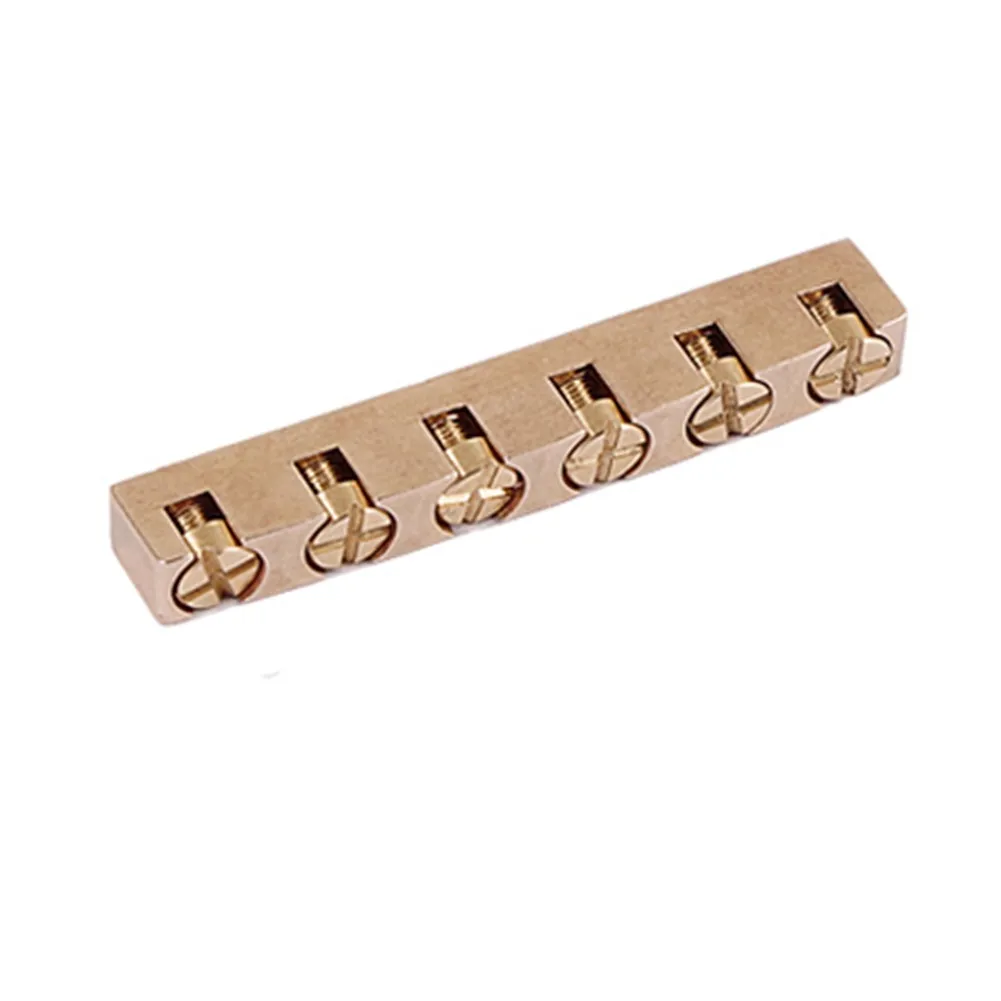 Professional 43MM Guitar Brass Height Adjustable Nut For TL ST Electric Guitars Replacement Nut For Electric Guitar Accessories
Professional 43MM Guitar Brass Height Adjustable Nut For TL ST Electric Guitars Replacement Nut For Electric Guitar Accessories