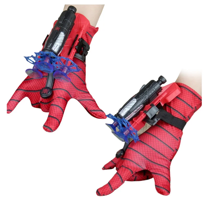 Marvel Spiderman Figure Toys Kids Plastic Cosplay Glove Launcher Set Hero Launcher Wrist Toys Boy Children's Gift Set Funny Toy
Marvel Spiderman Figure Toys Kids Plastic Cosplay Glove Launcher Set Hero Launcher Wrist Toys Boy Children's Gift Set Funny Toy