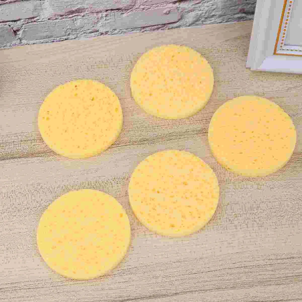 10pcs Makeup Removal Sponge Wood Pulp Compress Cosmetic Puff Facial Washing Sponge Makeup Remover (Yellow)
10pcs Makeup Removal Sponge Wood Pulp Compress Cosmetic Puff Facial Washing Sponge Makeup Remover (Yellow)