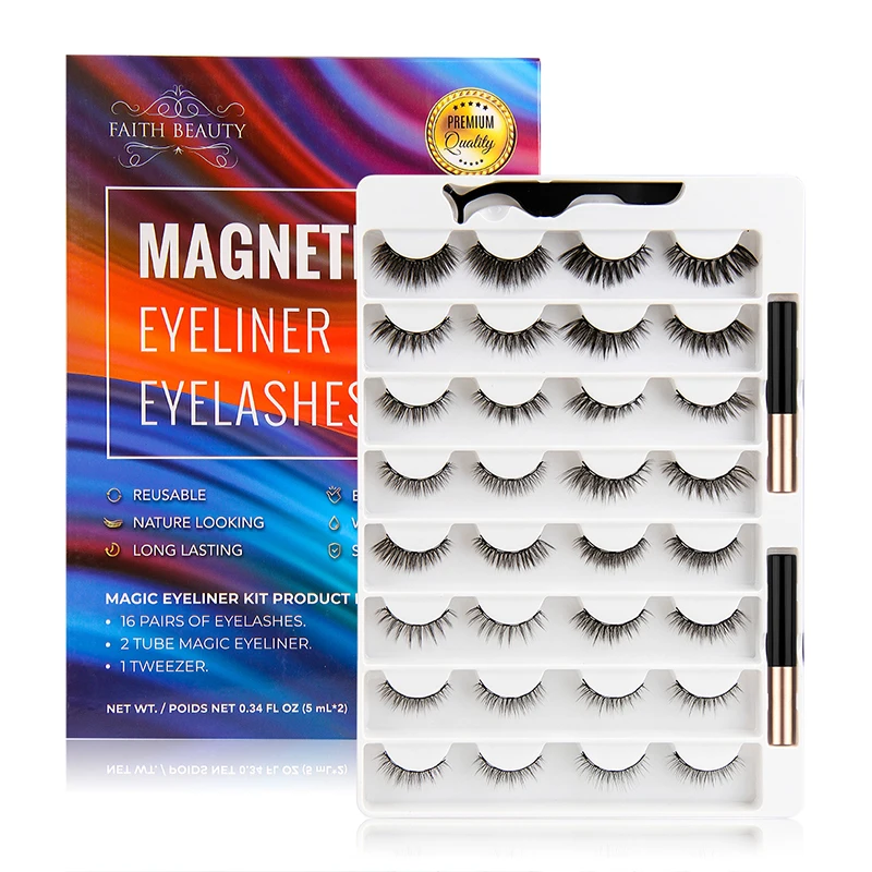 2/12 Pairs Magnet Magnetic False Eyelashes Full Coverage Glue-free Lashes Fluffy Natural Long Eye Makeup Extension Tools
2/12 Pairs Magnet Magnetic False Eyelashes Full Coverage Glue-free Lashes Fluffy Natural Long Eye Makeup Extension Tools