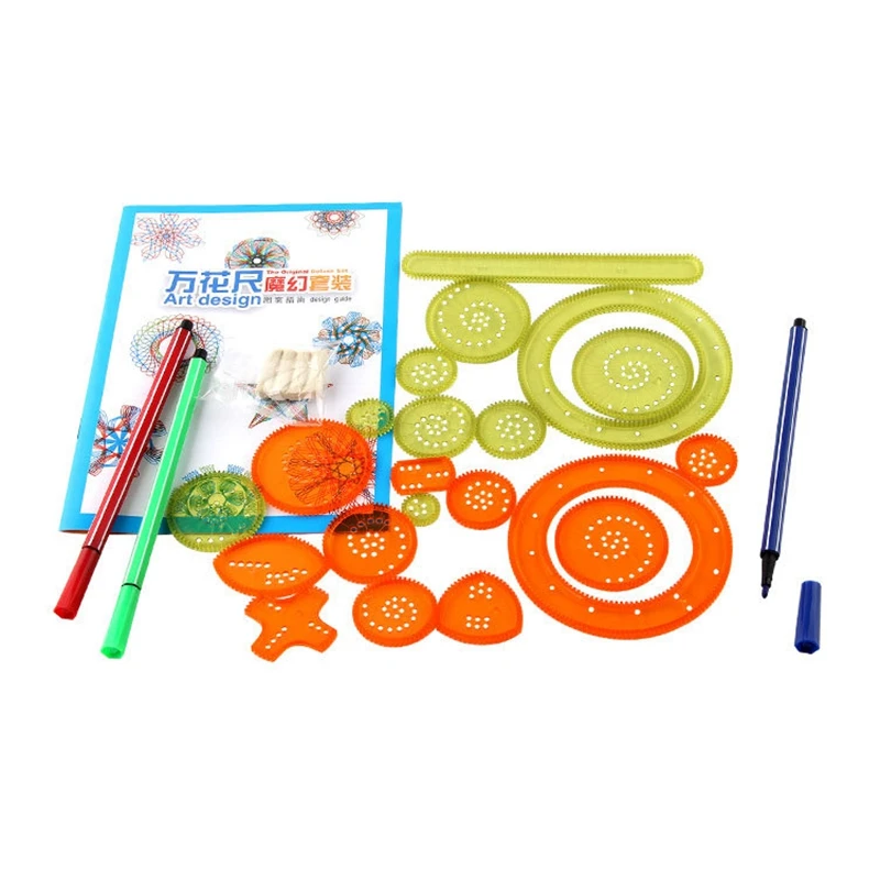 Drawing Toy Set Interlocking Gears Wheels Painting Drawing Accessories Creative Toy Spirographs
Drawing Toy Set Interlocking Gears Wheels Painting Drawing Accessories Creative Toy Spirographs