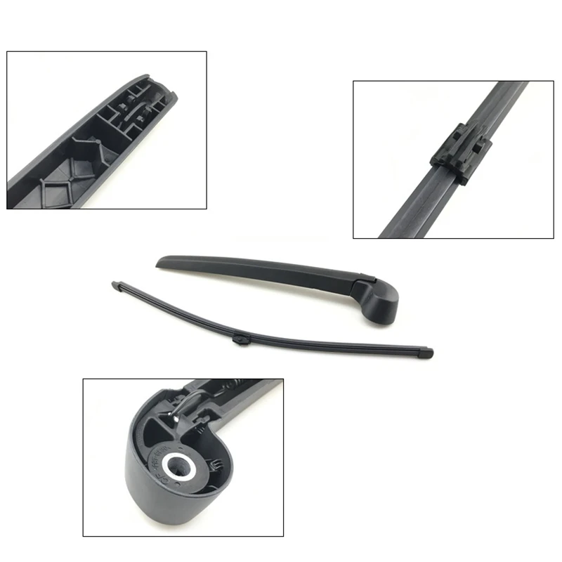 Car Rear Wiper embly Rear Wiper Arm & Blade Design for B8 A4 Avant 2008-2015