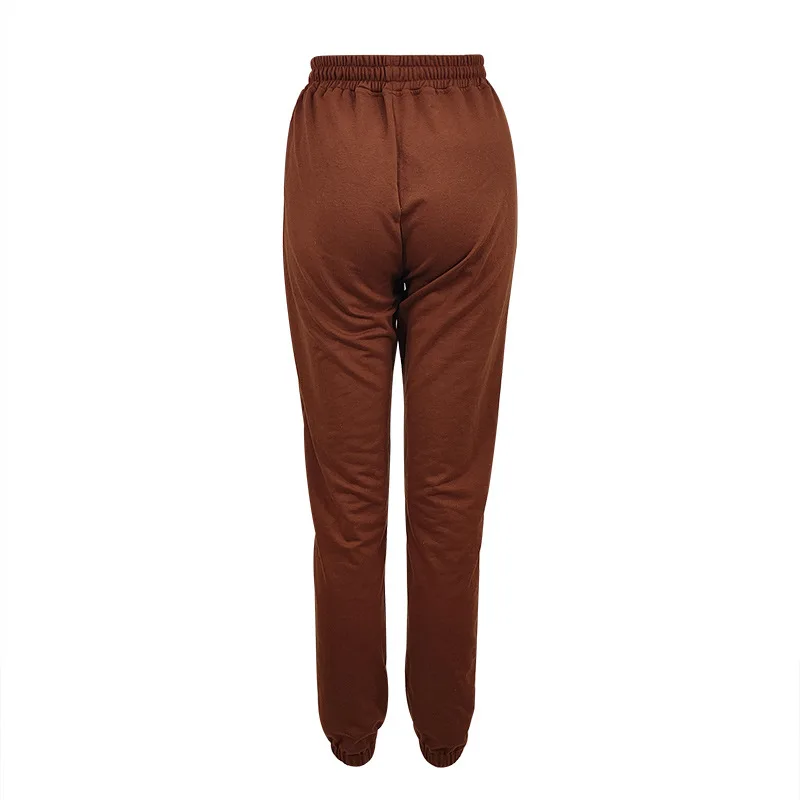 2020 Solid Long Pants Women Casual Sweatpants Elastic Waist Sports Lady Trousers Harem sweat pants
2020 Solid Long Pants Women Casual Sweatpants Elastic Waist Sports Lady Trousers Harem sweat pants
