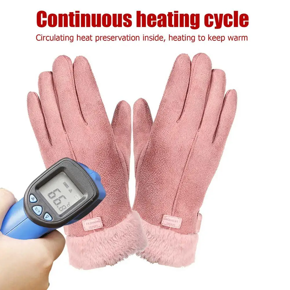 Women Winter Full Fingers Heating Gloves Touch Screen Warming Ski Gloves USB Charge Cycling Electric Heated Gloves For Female
Women Winter Full Fingers Heating Gloves Touch Screen Warming Ski Gloves USB Charge Cycling Electric Heated Gloves For Female