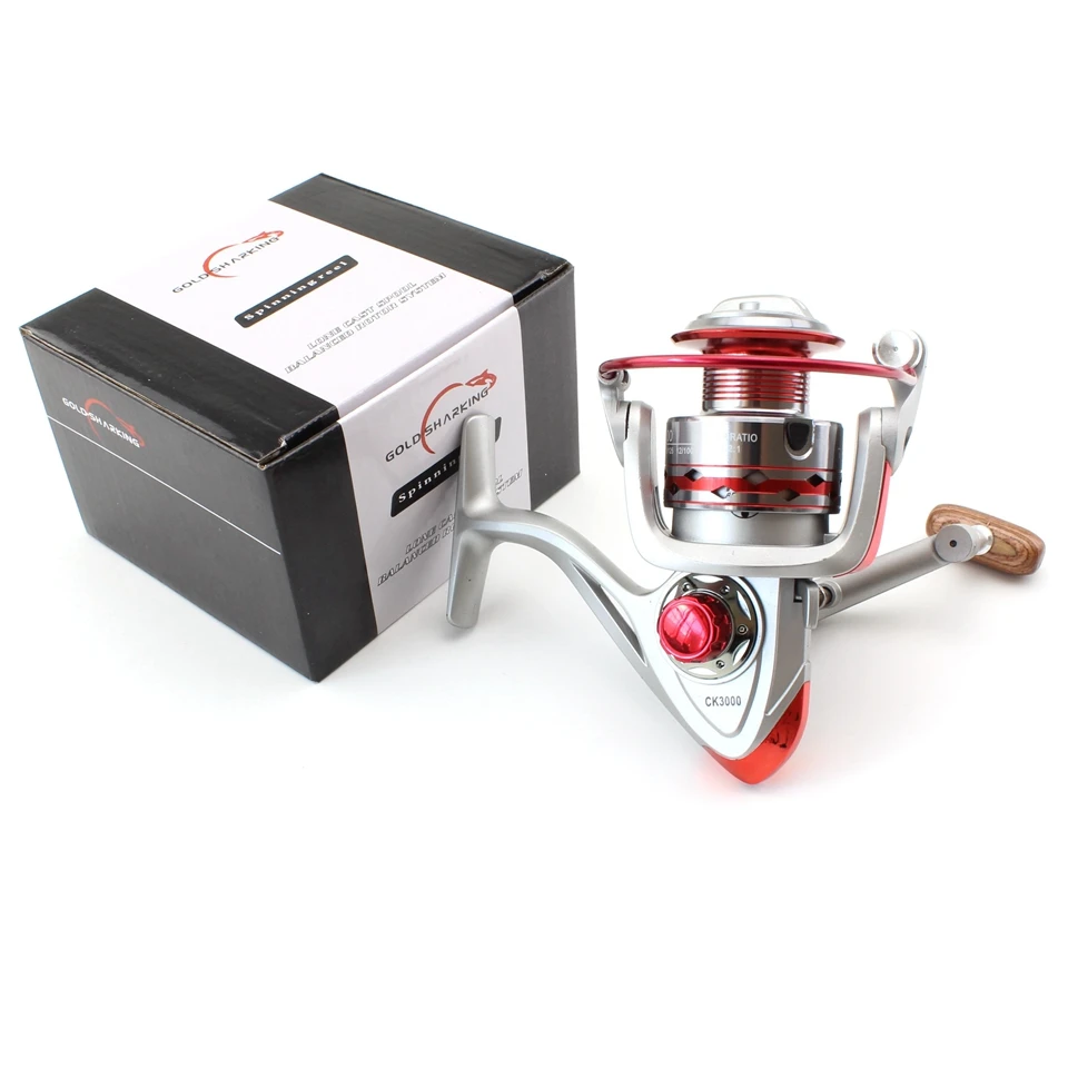 NEW Promotion!CK1000 - 7000 Fishing Reel 12 Ball Bearings 5.2 : 1 fishing Reel Spinning Exchangable Foldable Handle Fishing Reel
NEW Promotion!CK1000 - 7000 Fishing Reel 12 Ball Bearings 5.2 : 1 fishing Reel Spinning Exchangable Foldable Handle Fishing Reel