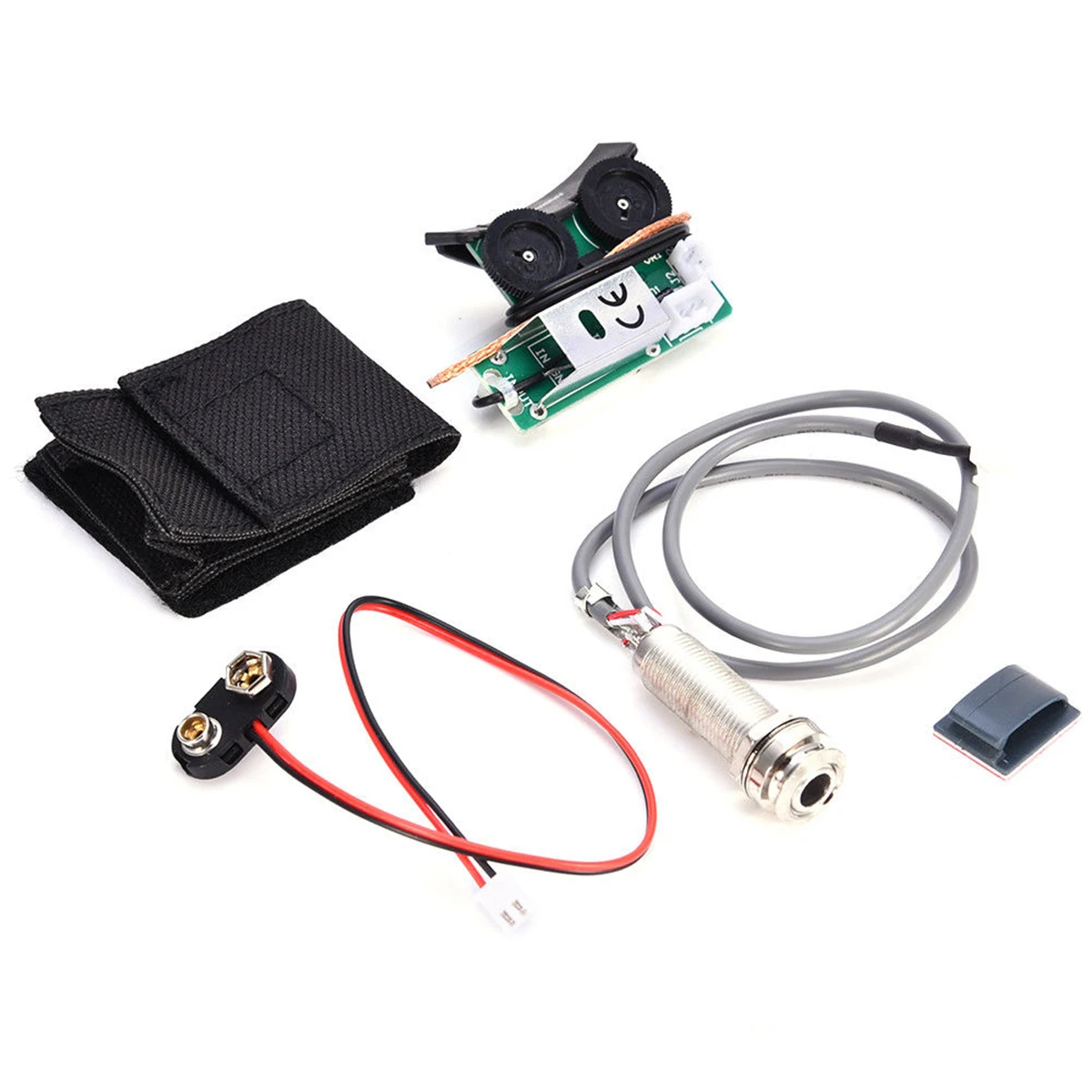 Звукосниматель для акустической гитары Fishman VT1 Tail Pickup EQ DIY тюнер пьезо-Эквалайзер