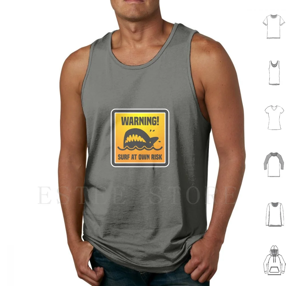 Surf At Own Risk Tank Tops Vest Sleeveless Angry Bite Mascot Risk Hunting Mouth Giant Killer Fear Jaw Aquatic Marine Attack
Surf At Own Risk Tank Tops Vest Sleeveless Angry Bite Mascot Risk Hunting Mouth Giant Killer Fear Jaw Aquatic Marine Attack