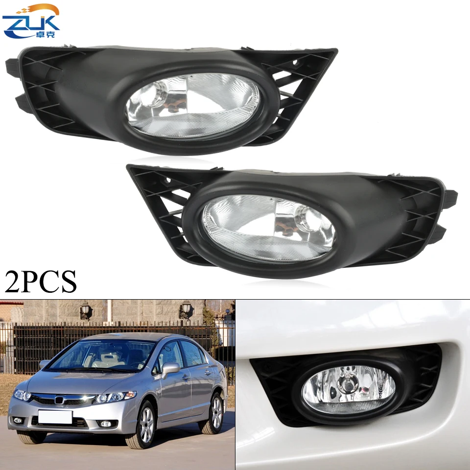 ZUK 2PCS Glass Fog Lamp Fog Light Front Bumper Lamp For HONDA CIVIC FA1 2009 2010 2011 Foglight OEM:33950-SNA-H51 33900-SNA-H51
ZUK 2PCS Glass Fog Lamp Fog Light Front Bumper Lamp For HONDA CIVIC FA1 2009 2010 2011 Foglight OEM:33950-SNA-H51 33900-SNA-H51