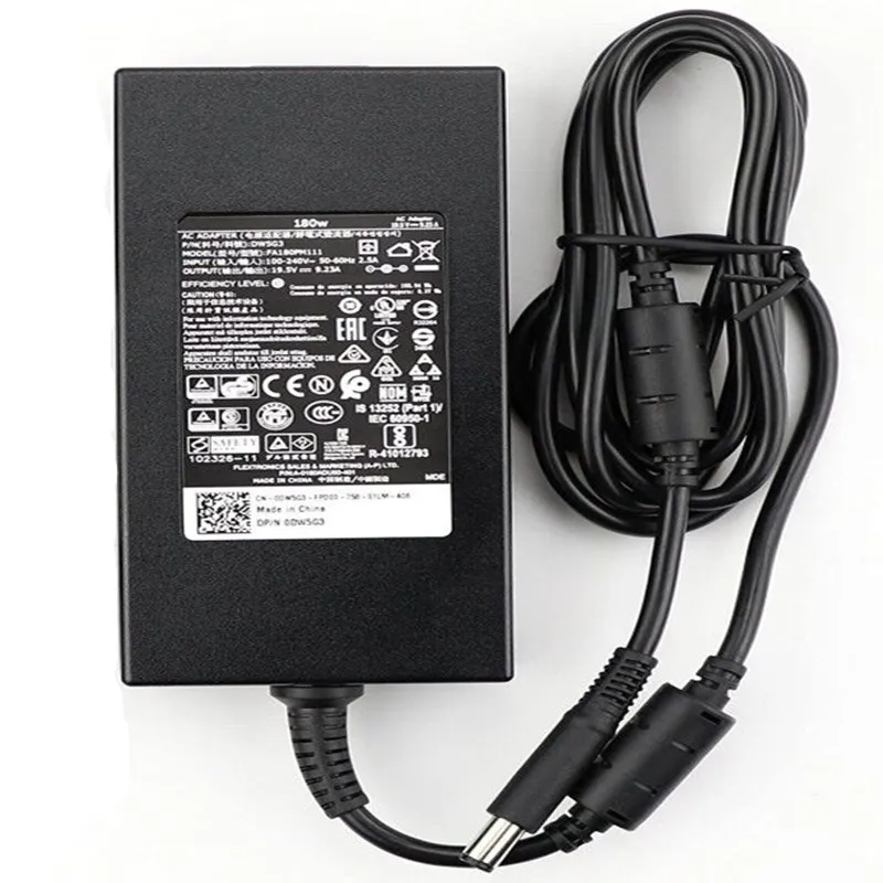 180 Вт AC адаптер Зарядное устройство для Dell Precision M4700 M4800 74X5J JVF3V DA180PM111Laptop AC адаптер питания шнур
180 Вт AC адаптер Зарядное устройство для Dell Precision M4700 M4800 74X5J JVF3V DA180PM111Laptop AC адаптер питания шнур