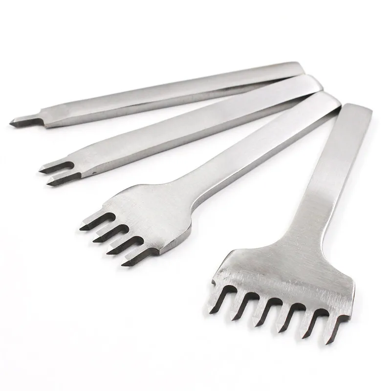4PCS 3/4/5/6mm Professional Hole Punch Tools Leather Craft Hole Punches Stitching Punch Tool
4PCS 3/4/5/6mm Professional Hole Punch Tools Leather Craft Hole Punches Stitching Punch Tool