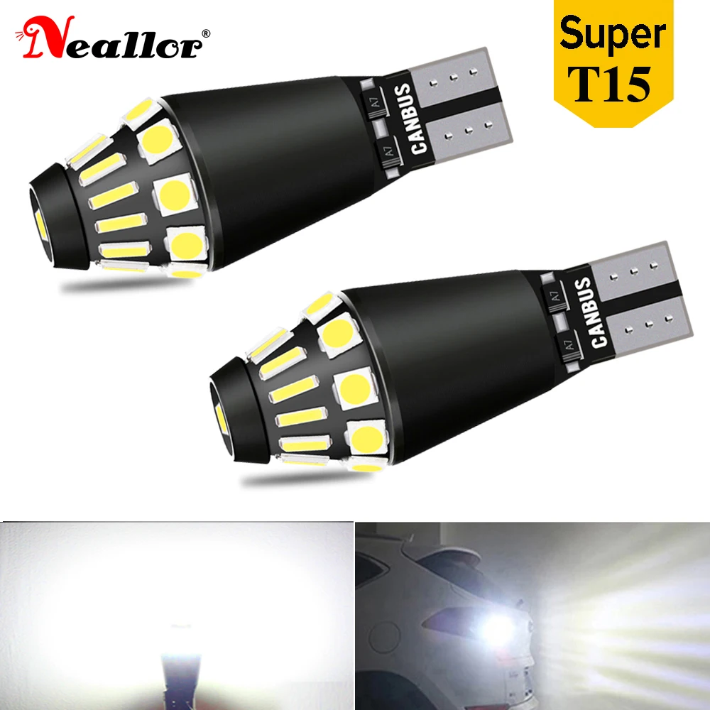 Светодиодные лампы Canbus 2400Lm W16W T15, без ошибок по OBC, резервное освещение, светодиодные лампы 921 912 W16W, автомобильные лампы заднего хода, ксенон, ...
Светодиодные лампы Canbus 2400Lm W16W T15, без ошибок по OBC, резервное освещение, светодиодные лампы 921 912 W16W, автомобильные лампы заднего хода, ксенон, ...