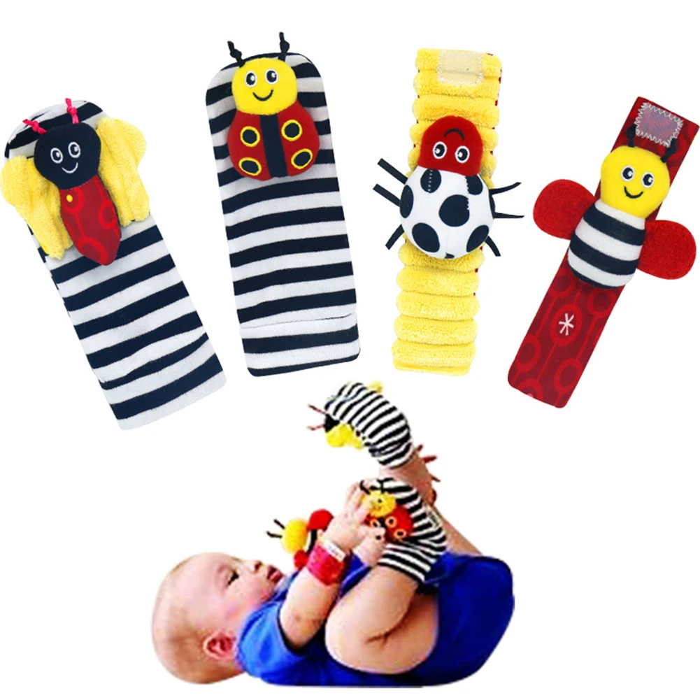 Plush Baby Toy Animal Hand Bells Baby Teethe Rattle Toys Newborn Gift Animal Style Hand Bell Rattle for 0-12 Months
Plush Baby Toy Animal Hand Bells Baby Teethe Rattle Toys Newborn Gift Animal Style Hand Bell Rattle for 0-12 Months