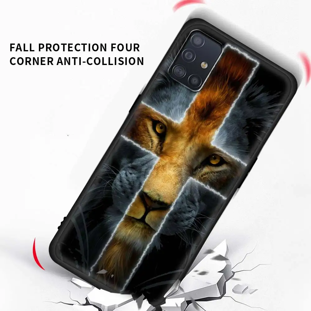 Cool Lion Big Cat Case For Samsung Galaxy for A51 A71 A21s A31 A41 M31 A32 5G A12 Soft Phone Cover M30s M51 A11 A91 Funda Shell
Cool Lion Big Cat Case For Samsung Galaxy for A51 A71 A21s A31 A41 M31 A32 5G A12 Soft Phone Cover M30s M51 A11 A91 Funda Shell