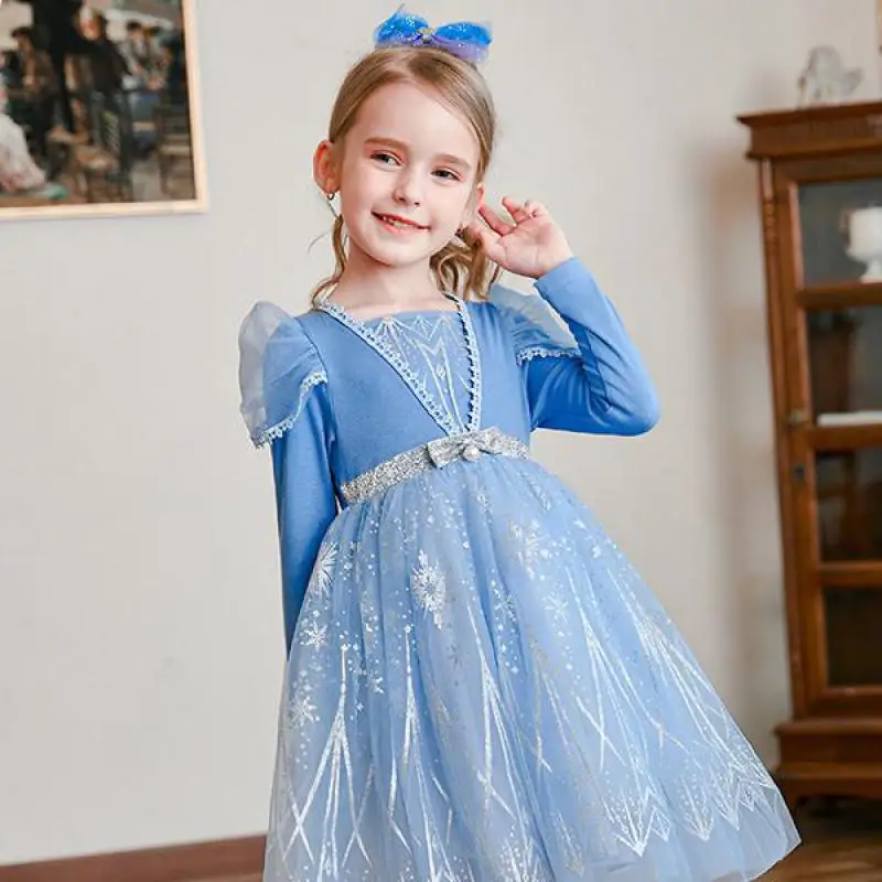 Little Princess Party Dress For Baby Girls Long Sleeve Butterfly Mesh Gowns 2-12y Kids Girl Casual Loose Dresses Lovely Gown
Little Princess Party Dress For Baby Girls Long Sleeve Butterfly Mesh Gowns 2-12y Kids Girl Casual Loose Dresses Lovely Gown