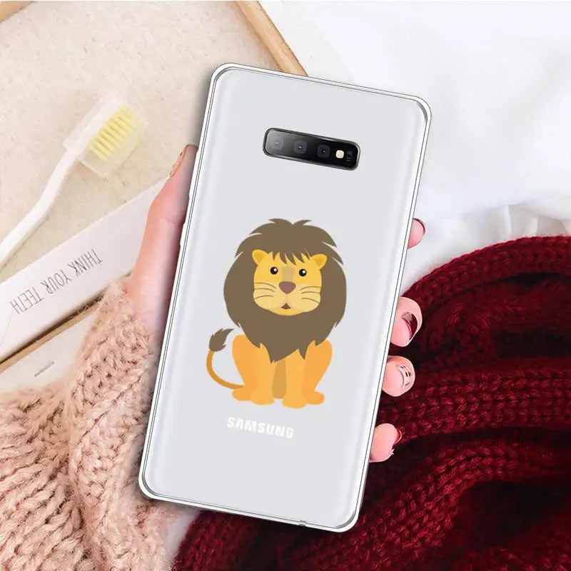 Cute cartoon little lion Phone Case Transparent for samsung A 21s 71 S 8 9 20 note 10 20 ultra plus 
Cute cartoon little lion Phone Case Transparent for samsung A 21s 71 S 8 9 20 note 10 20 ultra plus