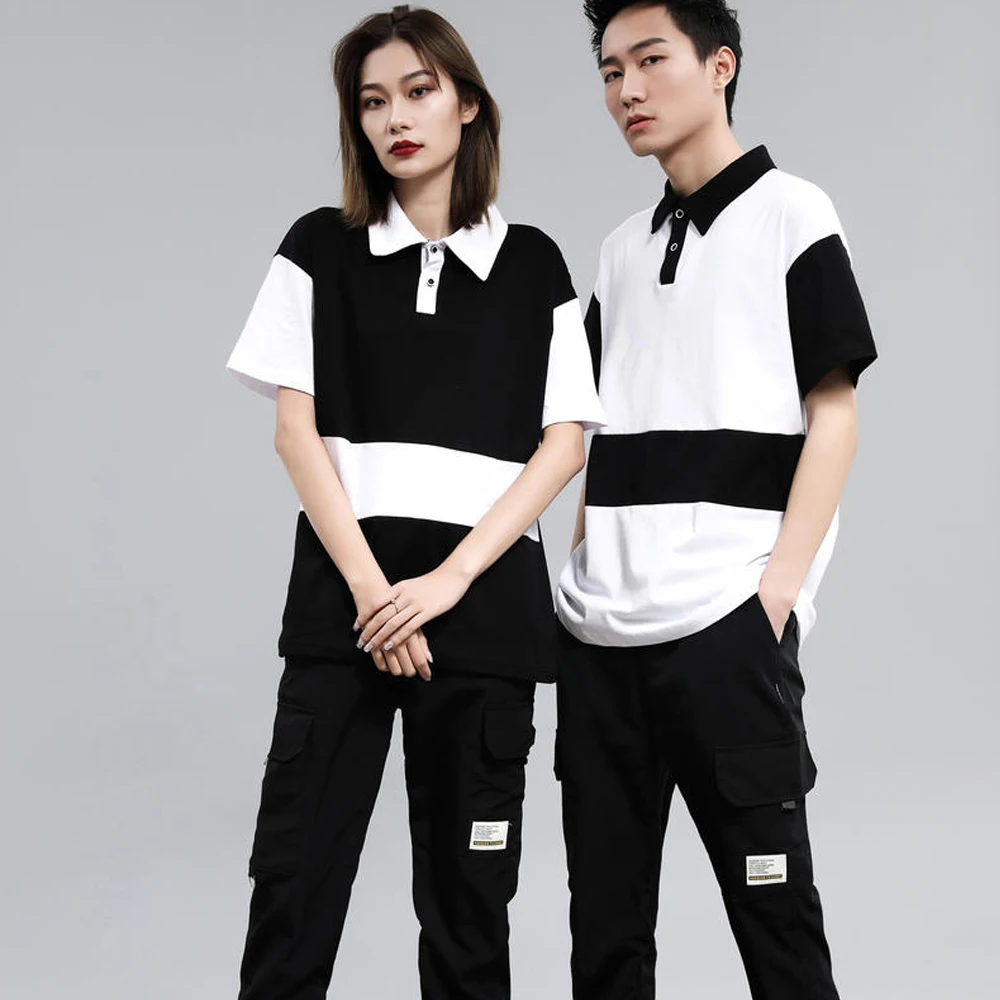 Рубашка поло для мужчин и женщин, хлопковые футболки для девочек; Летняя верхняя одежда с О-образным вырезом Футболка в студенческом стиле; ...
Рубашка поло для мужчин и женщин, хлопковые футболки для девочек; Летняя верхняя одежда с О-образным вырезом Футболка в студенческом стиле; ...