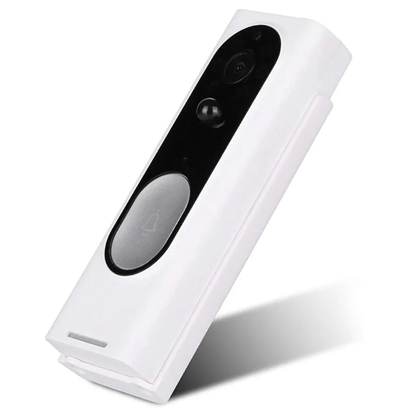 

Wireless Video Doorbell Camera 1080P Security WiFi Doorbell Camera Motion Detect Sensor IR Night Vision White