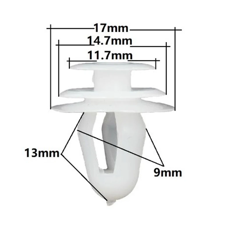 50pcs White Door Trim Panel Clip Fasteners For Car Plastic Retainers Rivets
50pcs White Door Trim Panel Clip Fasteners For Car Plastic Retainers Rivets
