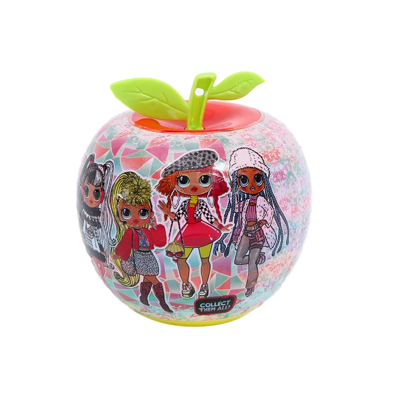 New Lol Surprise Doll OMG Apple Ball Doll Blind Box DIY Educational Toy Lol Dolls with Accessories Toys for Children Kids T
New Lol Surprise Doll OMG Apple Ball Doll Blind Box DIY Educational Toy Lol Dolls with Accessories Toys for Children Kids T