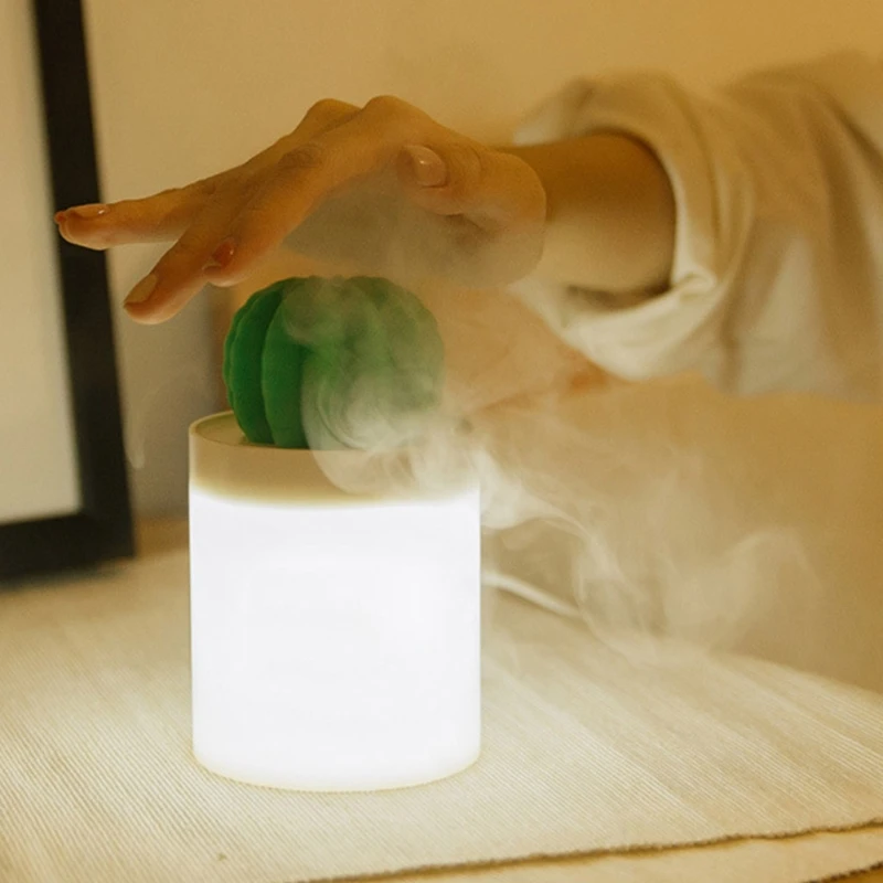 Glowing Potted Cactus Shape Large Capacity Portable Desktop Air Humidifier USB
Glowing Potted Cactus Shape Large Capacity Portable Desktop Air Humidifier USB