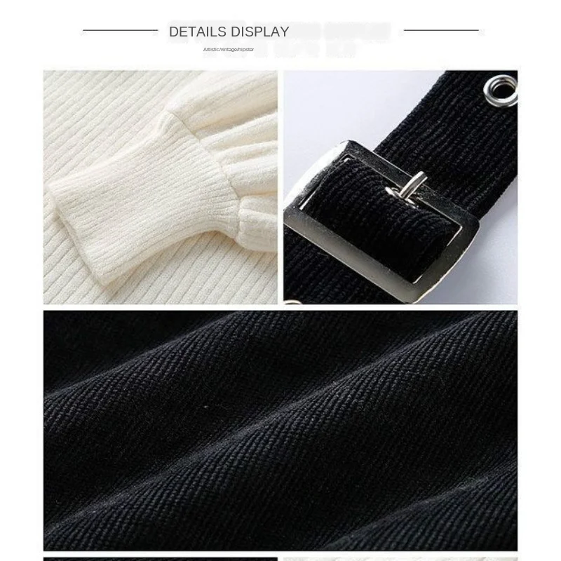 Skirt Suit 2020 Autumn and Winter New Winter Women 's Knitted Sweater Western Style Students ' Suspender Skirt Two - Piece Set 
Skirt Suit 2020 Autumn and Winter New Winter Women 's Knitted Sweater Western Style Students ' Suspender Skirt Two - Piece Set