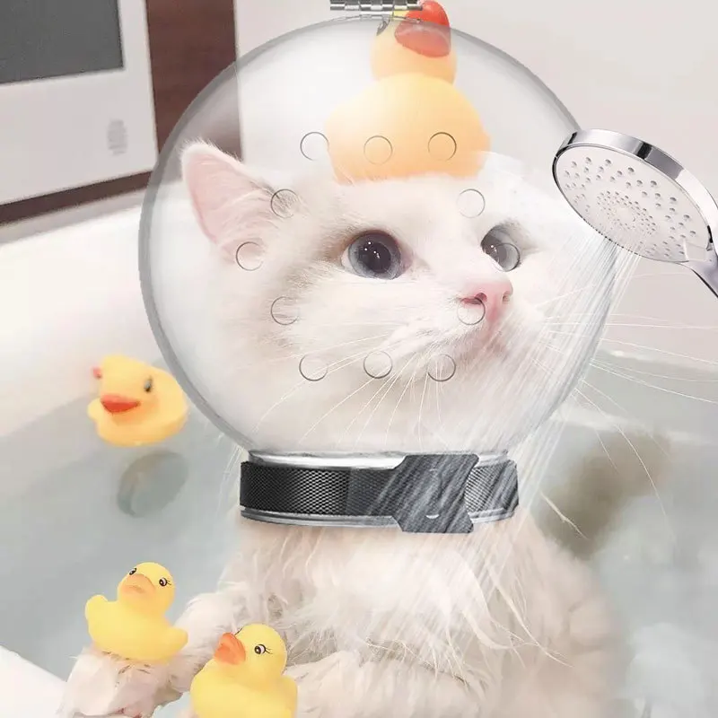 Anti-Bite Cat Muzzle Anti-Licking Space Ball Hood Cat Breathable Grooming Mask Pet Kitten Cover For Bathing Cleaning Pet Supplie
Anti-Bite Cat Muzzle Anti-Licking Space Ball Hood Cat Breathable Grooming Mask Pet Kitten Cover For Bathing Cleaning Pet Supplie