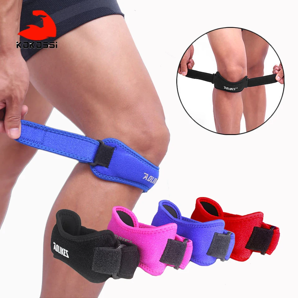 KoKossi 1PCS Adjustable Patella Brace Strap EVA Kneepads Knee Support Pad Protective Sports Gear Basketball Volleyball Protector
KoKossi 1PCS Adjustable Patella Brace Strap EVA Kneepads Knee Support Pad Protective Sports Gear Basketball Volleyball Protector
