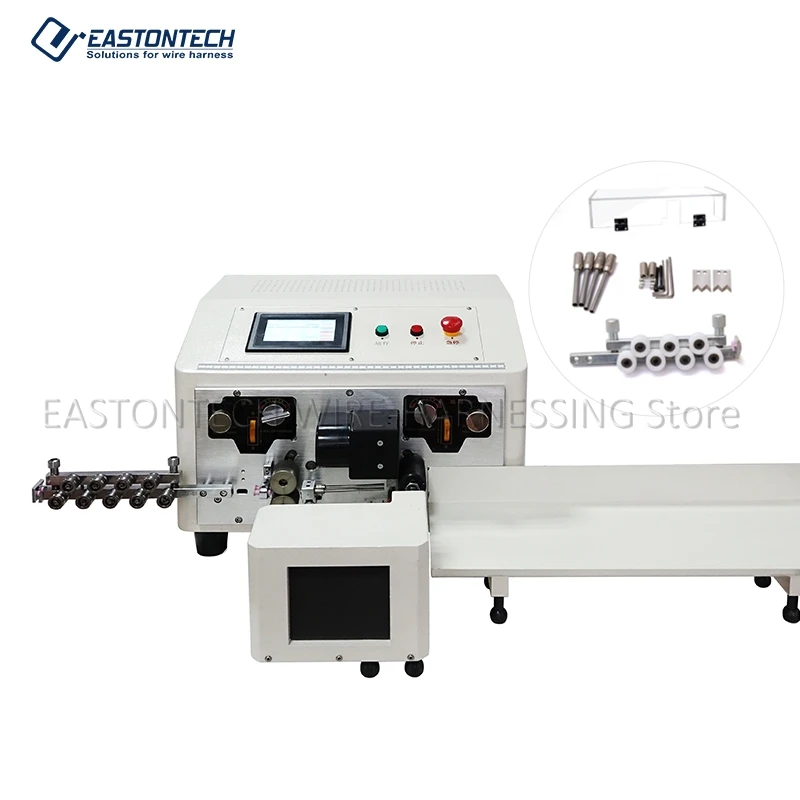 EASTONTECH EW-3015 Wire Cutting Stripping And Twisting Machine With Take Up Device
EASTONTECH EW-3015 Wire Cutting Stripping And Twisting Machine With Take Up Device