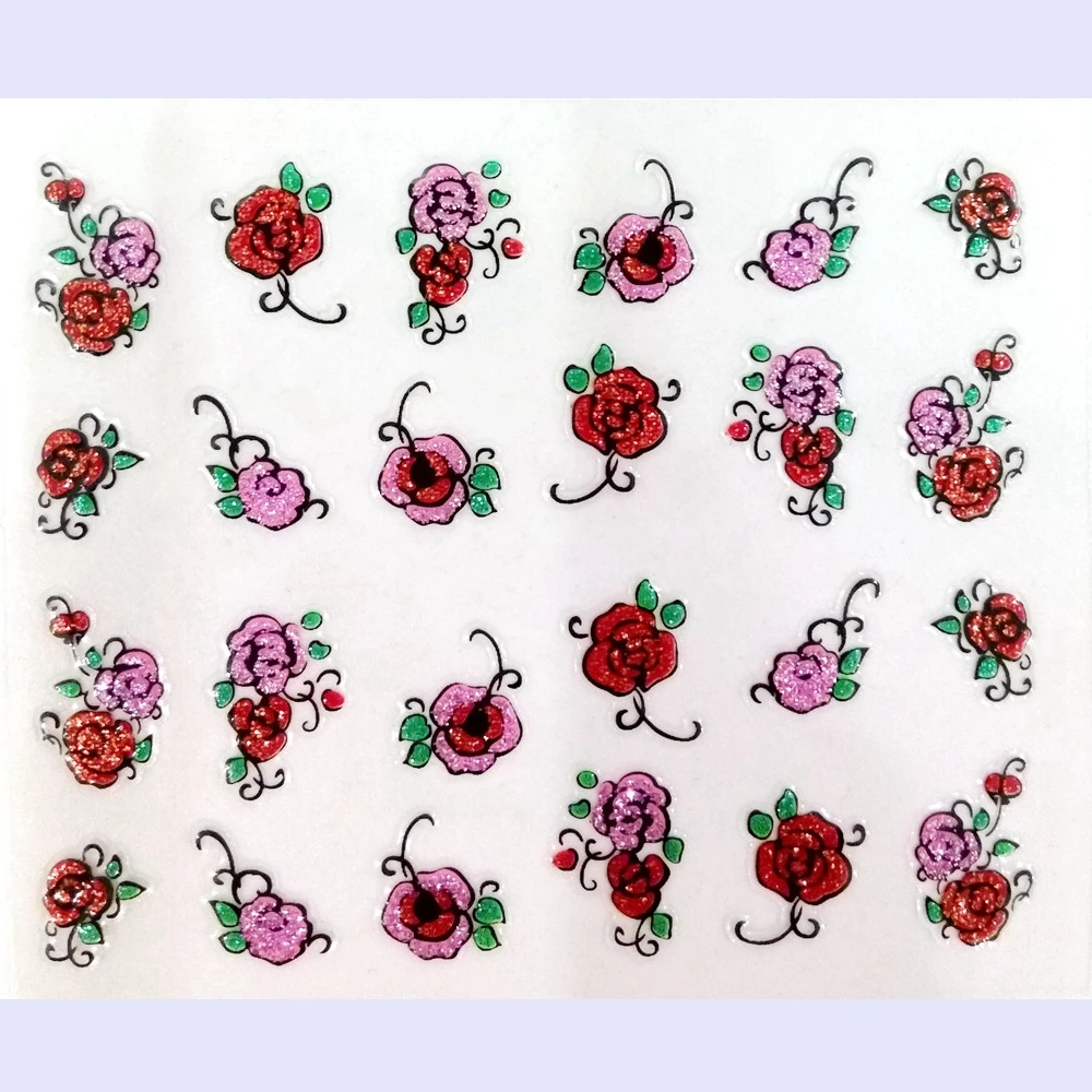 Self Adhesive Nail Gel Sticker Glitter Nail Sticker For Manicure Butterfly Rose Fake Nails Art Decoration
Self Adhesive Nail Gel Sticker Glitter Nail Sticker For Manicure Butterfly Rose Fake Nails Art Decoration