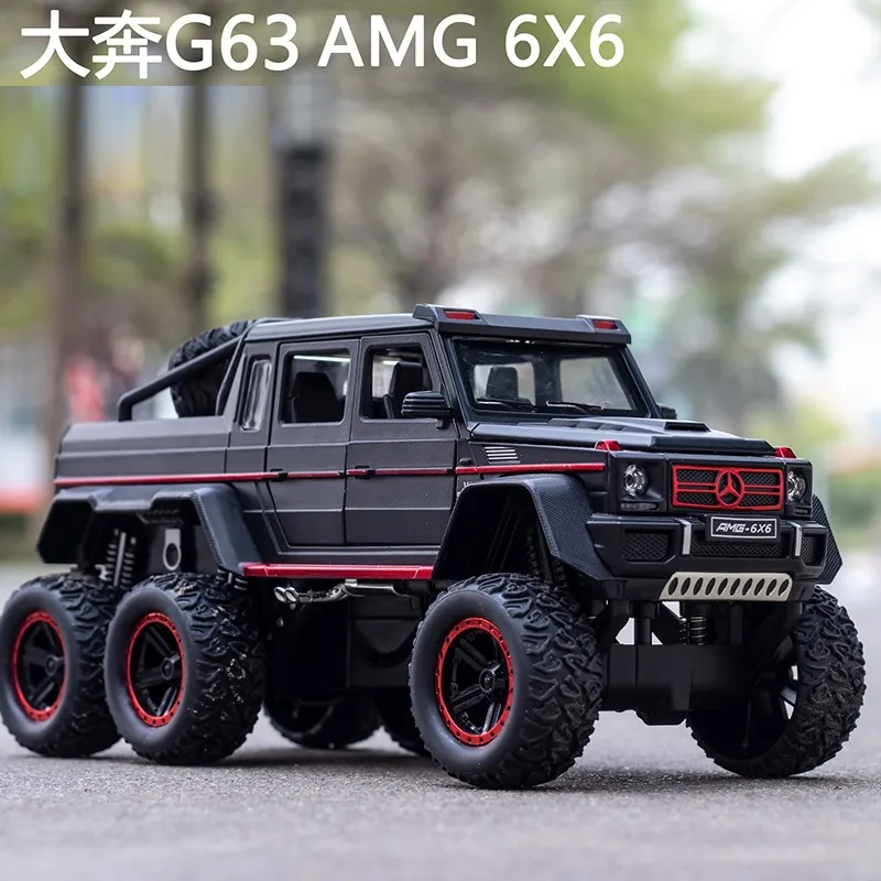 1:22 G63 6x6 Alloy Car Model Off Road Die-cast Vehicle Car Toy For Kids Boys Benz Model Diecasts & Toy Vehicles Strong Pullback
1:22 G63 6x6 Alloy Car Model Off Road Die-cast Vehicle Car Toy For Kids Boys Benz Model Diecasts & Toy Vehicles Strong Pullback