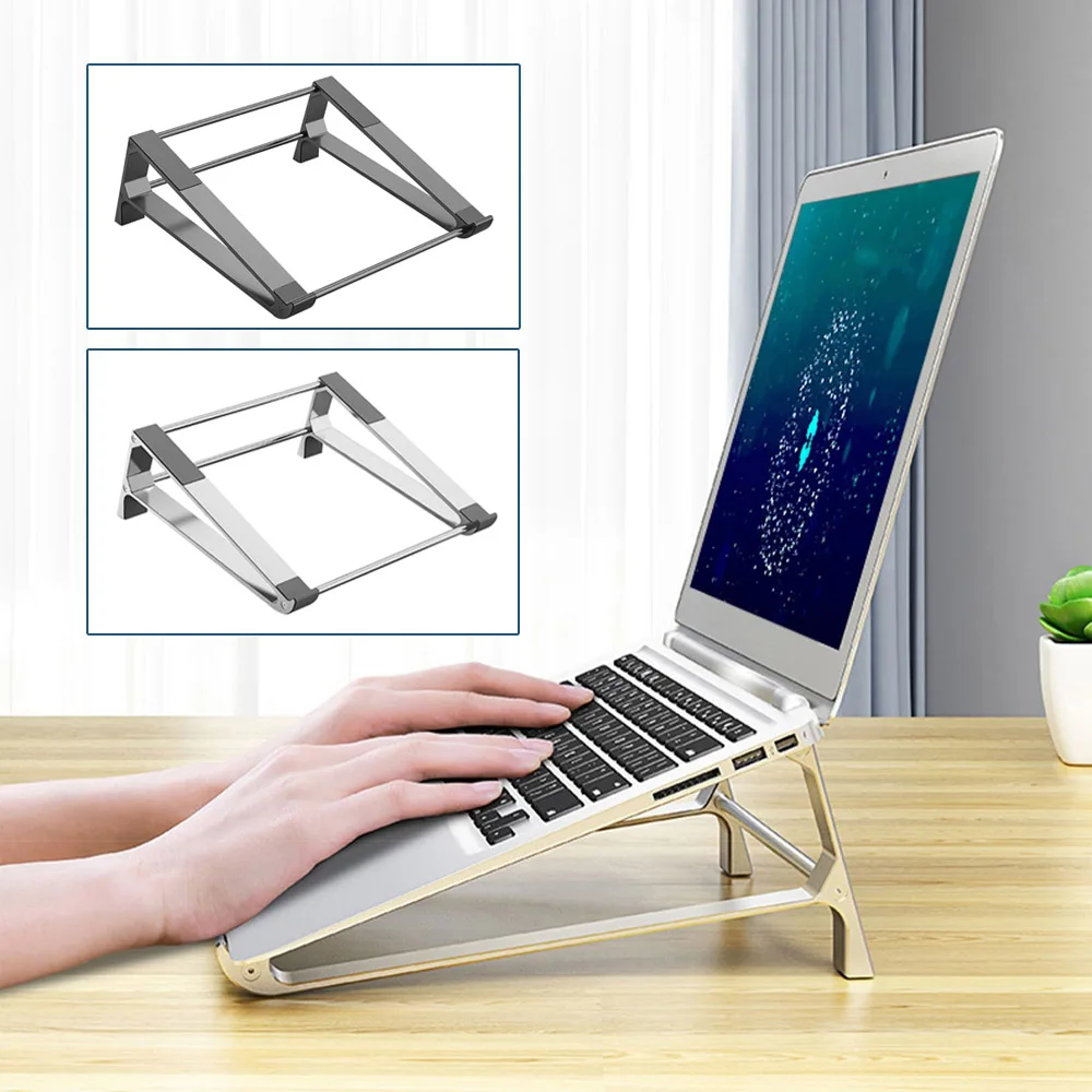 FDGAO Laptop Stand Holder Aluminum Stand For MacBook Portable Laptop Stand Holder Desktop Holder Notebook PC Computer Stand
FDGAO Laptop Stand Holder Aluminum Stand For MacBook Portable Laptop Stand Holder Desktop Holder Notebook PC Computer Stand