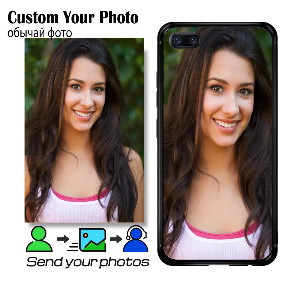 DIY фото на заказ чехол для телефона черный мягкий Samsung A70 A80 A10 A10E A20 A50 A50S A30 A40 A9 Plus 2018