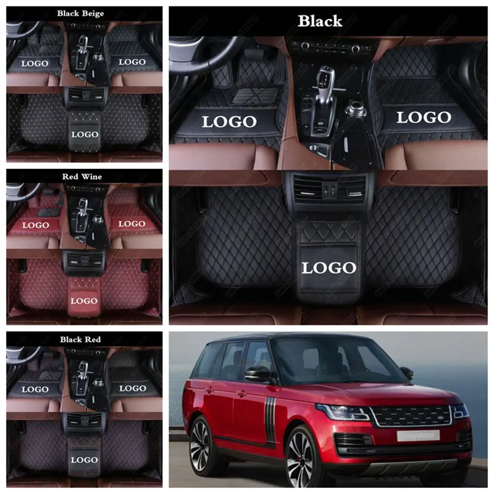 Автомобильные коврики автомобильный коврик для ног Land Rover Range Evoque Sport Velar кожаный