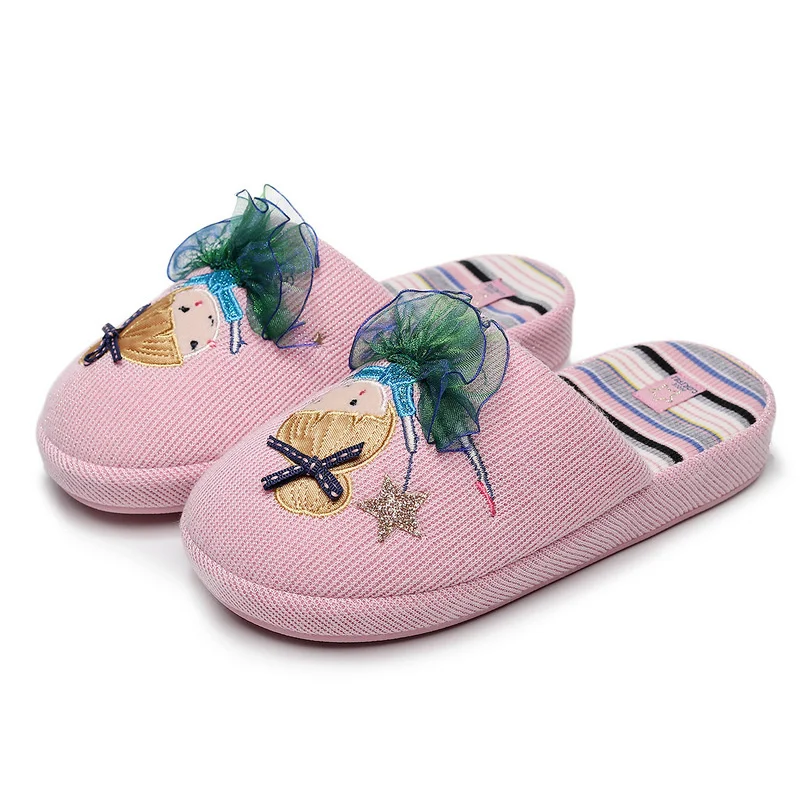 Princess Cartoon Fairy Ruffles Girl Slippers Spring Autumn Cotton Floor Shoes For Children Soft Sole Anti Slip Room Kid Slippers
Princess Cartoon Fairy Ruffles Girl Slippers Spring Autumn Cotton Floor Shoes For Children Soft Sole Anti Slip Room Kid Slippers