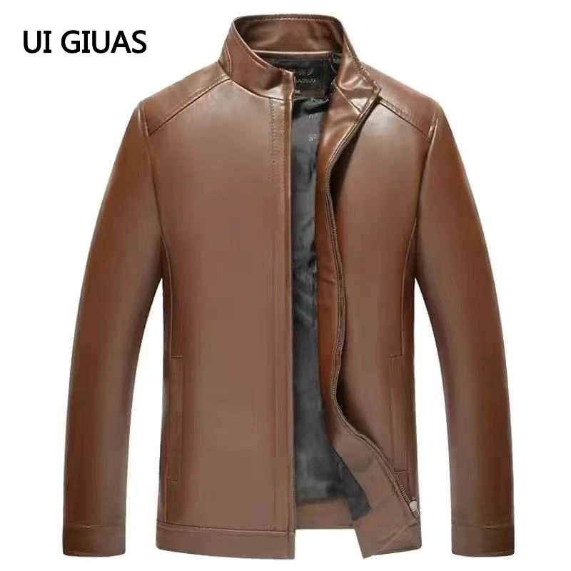 Новая Толстая кожаная мужская куртка для осени и зимы, мужская куртка, модная ветрозащитная теплая куртка с воротником из искусственного ме...
Новая Толстая кожаная мужская куртка для осени и зимы, мужская куртка, модная ветрозащитная теплая куртка с воротником из искусственного ме...