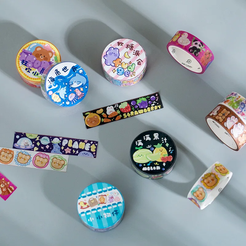 Cute Animal World Decorative Washi Tape Masking Tapes Planner Scrapbooking Diary DIY Albums Kawaii Stationery School Supplies
Cute Animal World Decorative Washi Tape Masking Tapes Planner Scrapbooking Diary DIY Albums Kawaii Stationery School Supplies