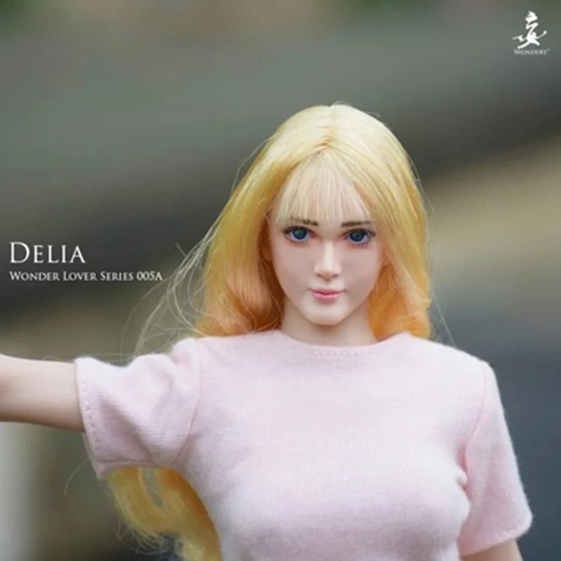 In Stock WONDERY Lover Series WLS005 1/6 Loli Delia Movable Eyes Pale/Suntan Skin Head Sculpt Accessory Model for 12'' Body
In Stock WONDERY Lover Series WLS005 1/6 Loli Delia Movable Eyes Pale/Suntan Skin Head Sculpt Accessory Model for 12'' Body