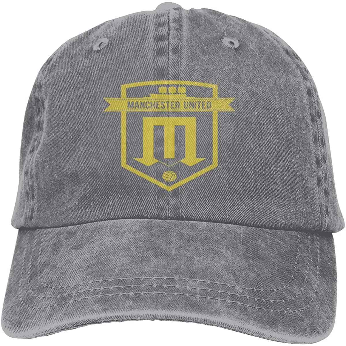 Vintage Manchester United Washed Cowboy Hats-Unisex Cotton Classic Cap for Dad Black
Vintage Manchester United Washed Cowboy Hats-Unisex Cotton Classic Cap for Dad Black