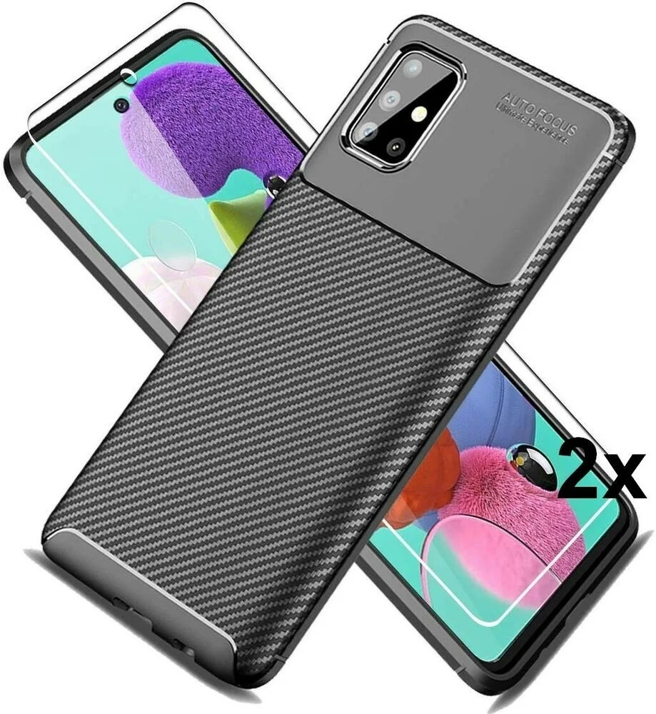 Coque Silicone Effet Carbone For SAMSUNG S10 20 A10 A20e Note 10+VITRE VERRE TREMPE
Coque Silicone Effet Carbone For SAMSUNG S10 20 A10 A20e Note 10+VITRE VERRE TREMPE