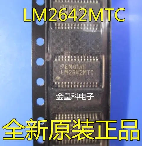 10 шт./лот новый оригинальный LM2642MTC LM2642 TSSOP28 переключатель микросхема контроллера в наличии
10 шт./лот новый оригинальный LM2642MTC LM2642 TSSOP28 переключатель микросхема контроллера в наличии