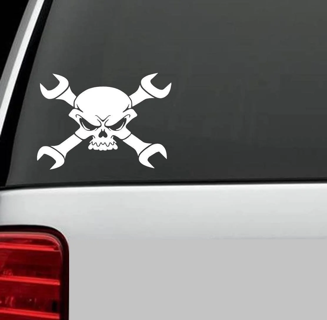Для SKULLWRENCH перекрещенных костей наклейка для автомобиля, грузовика, внедорожника окно фургона JDM элементы стайлинга для ноутбука и автомоби...
Для SKULLWRENCH перекрещенных костей наклейка для автомобиля, грузовика, внедорожника окно фургона JDM элементы стайлинга для ноутбука и автомоби...
