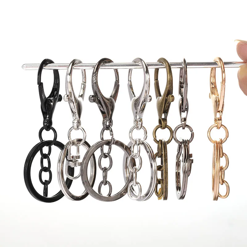 5pcs/lot Keychain Ring 30mm Key Ring Big Lobster Clasp Key Holder Hook for Jewelry Making Handmade DIY Key Chains Accessories
5pcs/lot Keychain Ring 30mm Key Ring Big Lobster Clasp Key Holder Hook for Jewelry Making Handmade DIY Key Chains Accessories