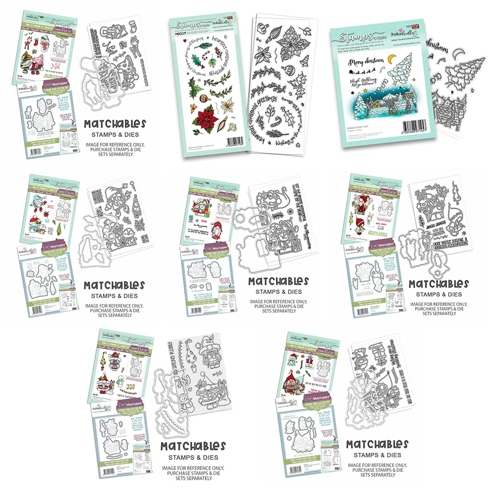 New Arrival Christmas Clear Stamps And Dies For Diy Metal Cutting Die Scrapbook Embossing Decoration Paper Card Album Craft Dies
New Arrival Christmas Clear Stamps And Dies For Diy Metal Cutting Die Scrapbook Embossing Decoration Paper Card Album Craft Dies