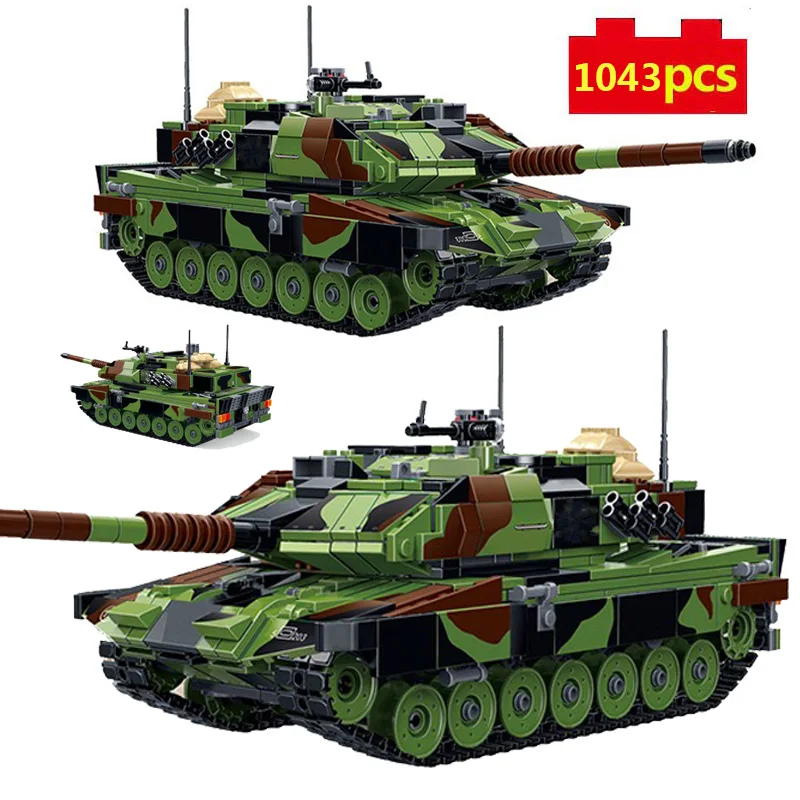 Военная серия немецкий Леопард 2A6, основной боевой танк, оружие, солдат, Сборная модель, блоки для сборки, игрушки, подарки
Военная серия немецкий Леопард 2A6, основной боевой танк, оружие, солдат, Сборная модель, блоки для сборки, игрушки, подарки