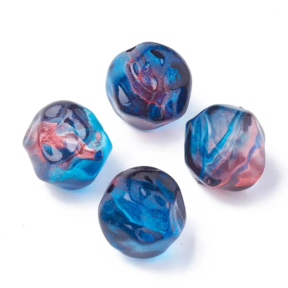 500 g Two Tone Transparent Spray Painted Acrylic Bead, Round, Blue, 18x18x18mm, Hole: 2mm, about 135pcs/500g
500 g Two Tone Transparent Spray Painted Acrylic Bead, Round, Blue, 18x18x18mm, Hole: 2mm, about 135pcs/500g