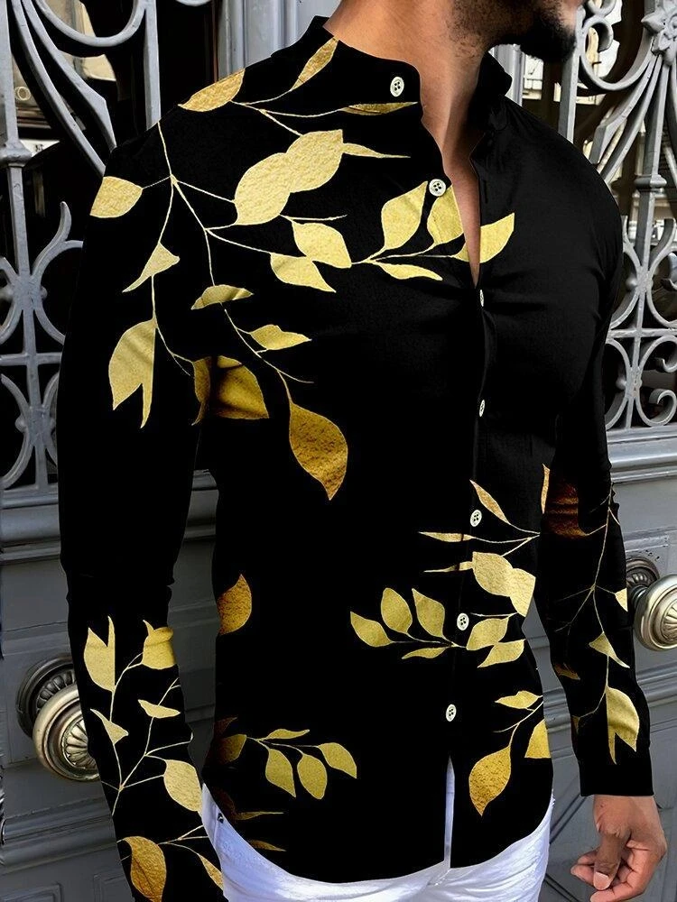 2021 Spring Autumn Men Fashion Shirts Turn-down Collar Buttoned Shirt Men's Casual Digital Printing Long Sleeve Tops Streetwear
2021 Spring Autumn Men Fashion Shirts Turn-down Collar Buttoned Shirt Men's Casual Digital Printing Long Sleeve Tops Streetwear