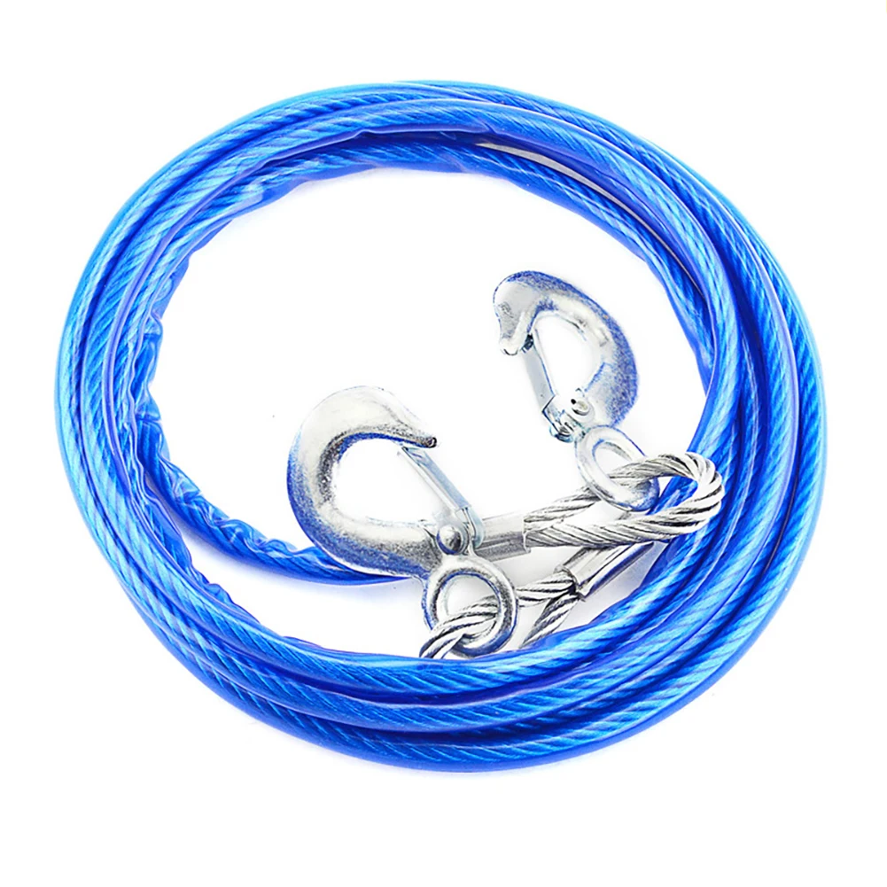 Car Tow Rope 4m 5t High Quality Traction Wire Suitable For Outdoor Emergency Traction Road Rescue Traction Tool, Winch Rope
Car Tow Rope 4m 5t High Quality Traction Wire Suitable For Outdoor Emergency Traction Road Rescue Traction Tool, Winch Rope